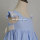 Girls icing pants outfit cap sleeveless blue dress